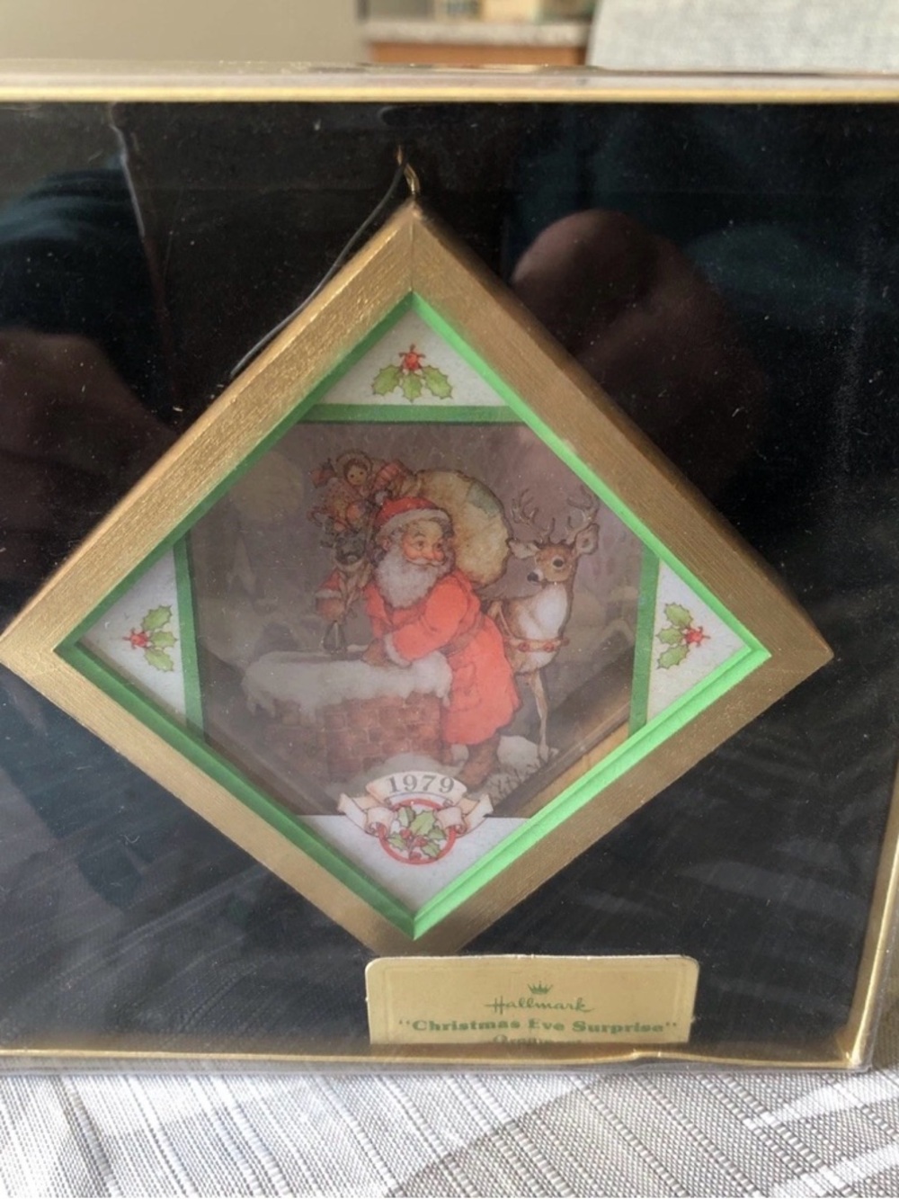 Hallmark Christmas Eve Surprise Ornament - Tree Trimmer Collection, Original Box